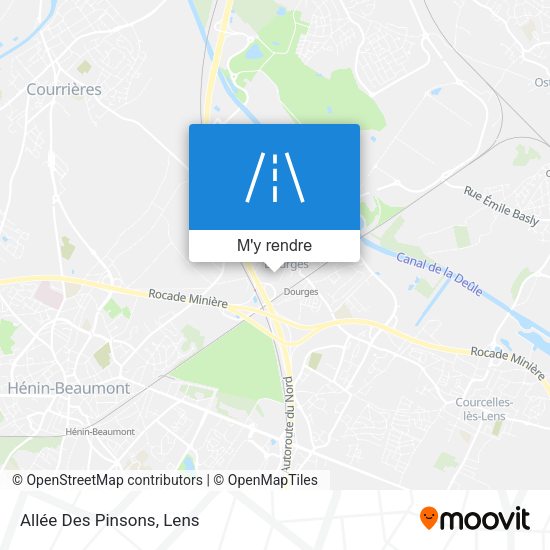 Allée Des Pinsons plan