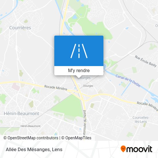 Allée Des Mésanges plan