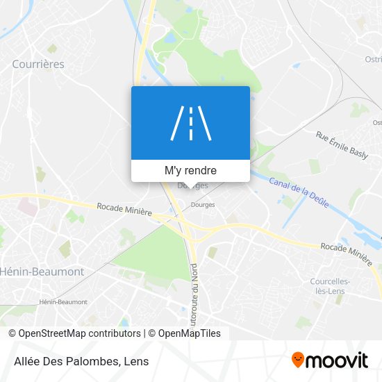 Allée Des Palombes plan