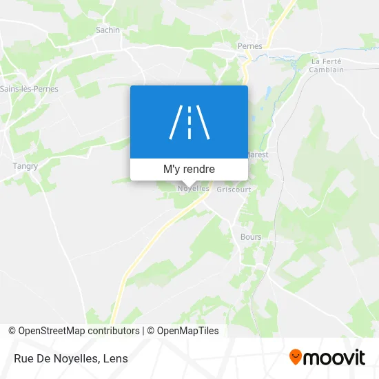 Rue De Noyelles plan