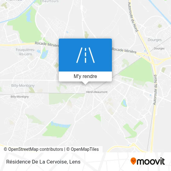 Résidence De La Cervoise plan