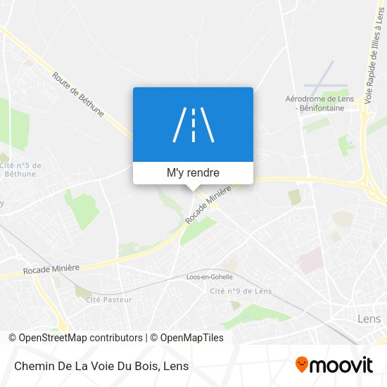 Chemin De La Voie Du Bois plan