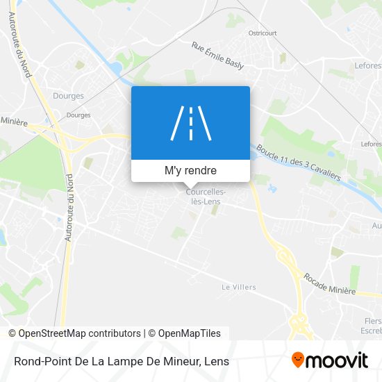 Rond-Point De La Lampe De Mineur plan