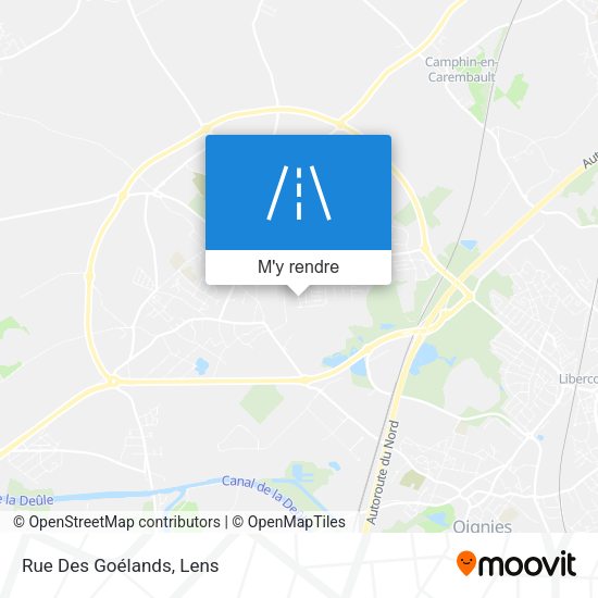 Rue Des Goélands plan
