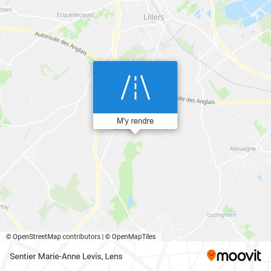 Sentier Marie-Anne Levis plan