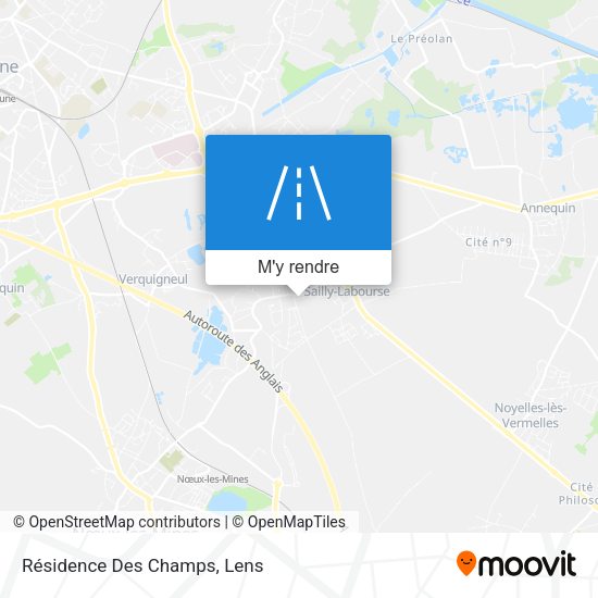 Résidence Des Champs plan