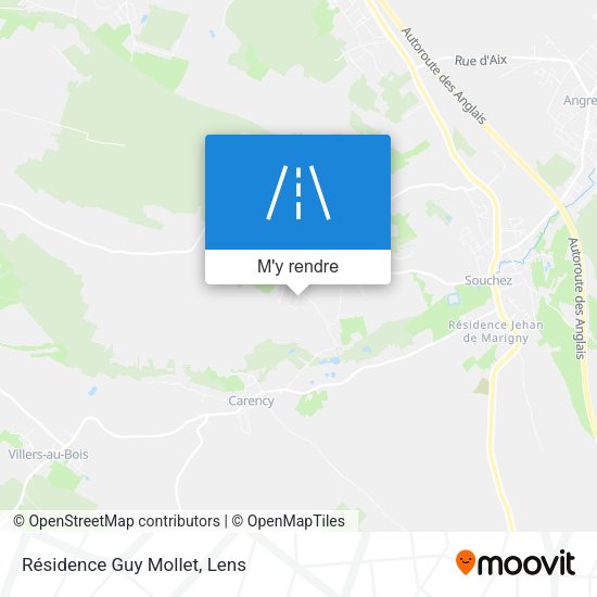 Résidence Guy Mollet plan