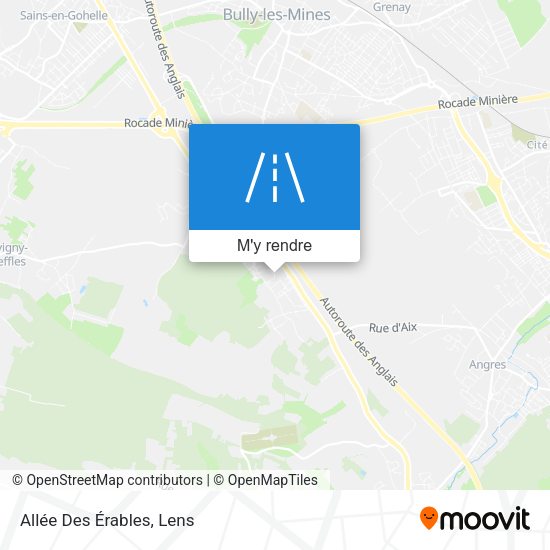 Allée Des Érables plan