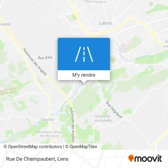 Rue De Champaubert plan