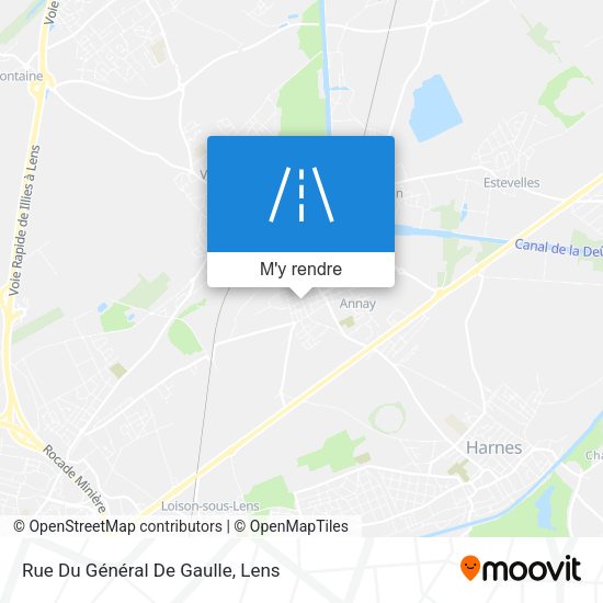 Rue Du Général De Gaulle plan