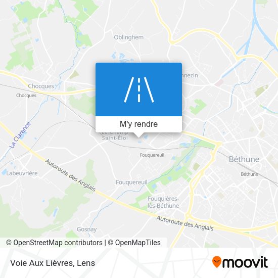 Voie Aux Lièvres plan