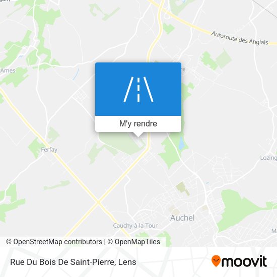 Rue Du Bois De Saint-Pierre plan
