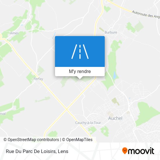 Rue Du Parc De Loisirs plan