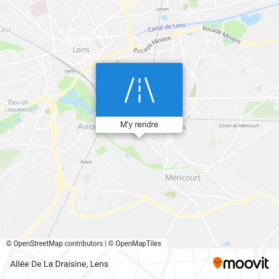 Allée De La Draisine plan