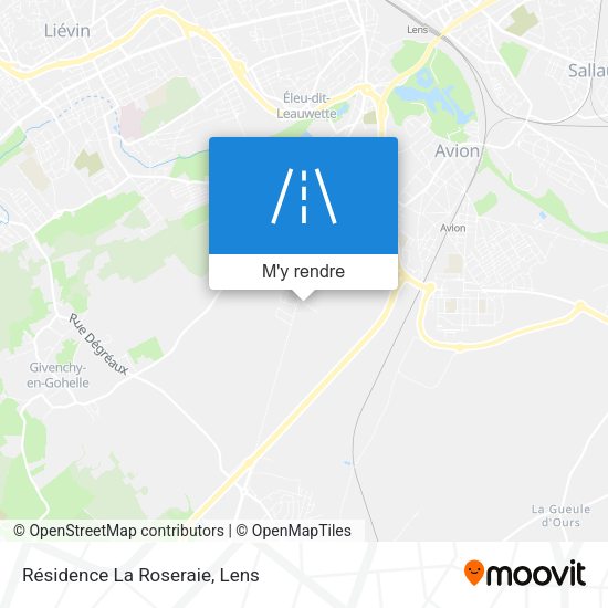 Résidence La Roseraie plan