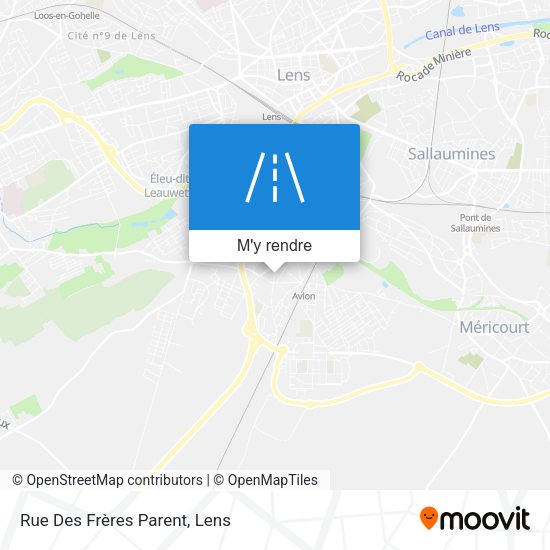Rue Des Frères Parent plan