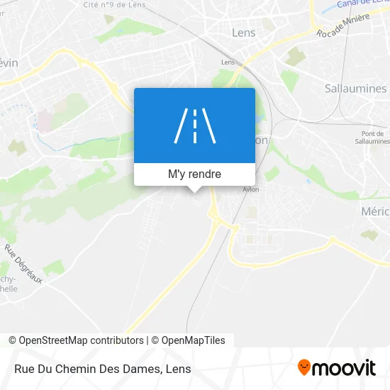 Rue Du Chemin Des Dames plan