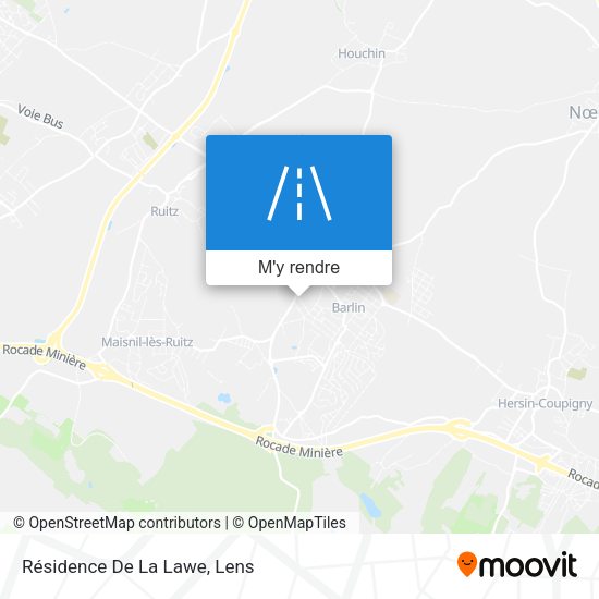 Résidence De La Lawe plan