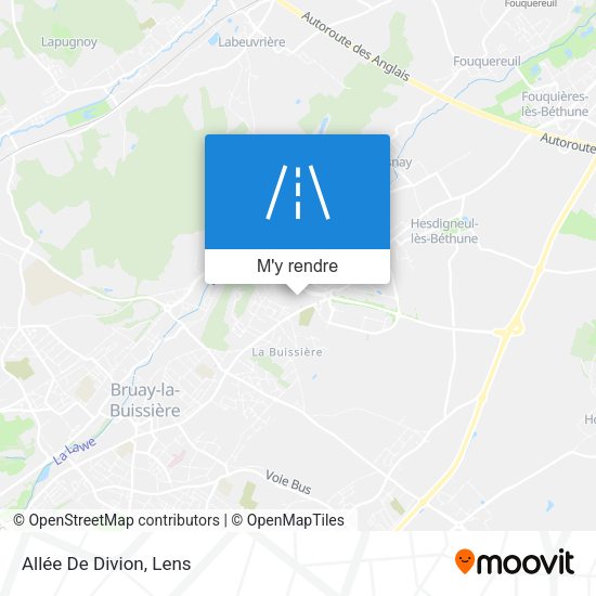 Allée De Divion plan