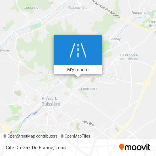 Cité Du Gaz De France plan