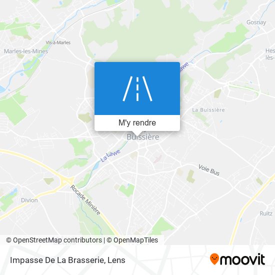 Impasse De La Brasserie plan