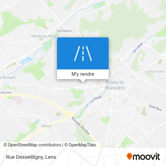 Rue Desseilligny plan