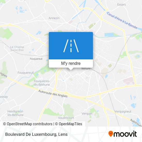 Boulevard De Luxembourg plan