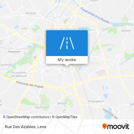 Rue Des Azalées plan