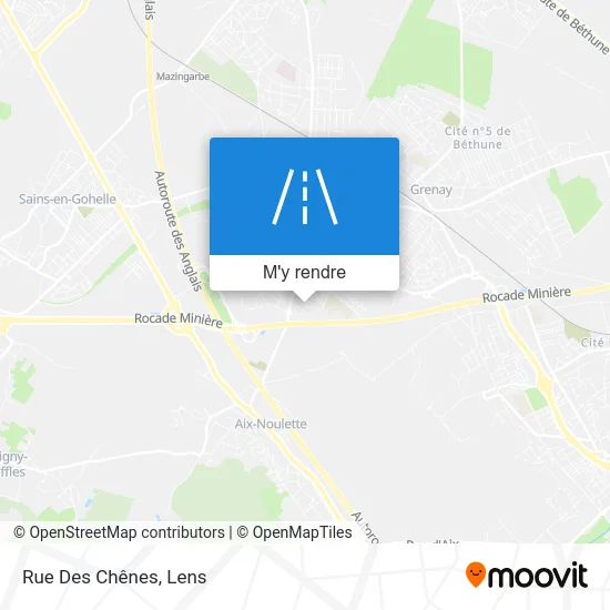 Rue Des Chênes plan