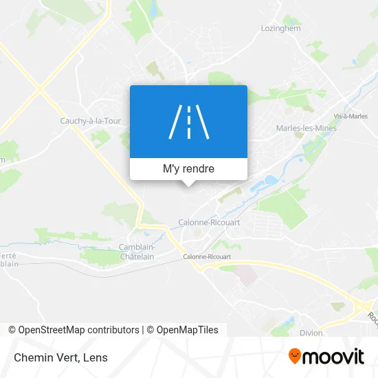 Chemin Vert plan