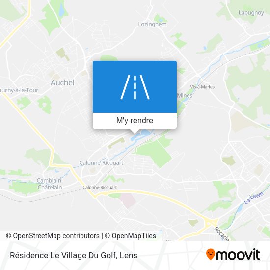 Résidence Le Village Du Golf plan