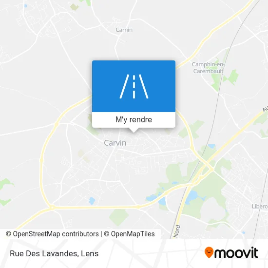 Rue Des Lavandes plan
