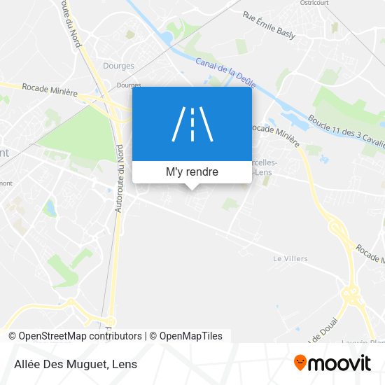 Allée Des Muguet plan