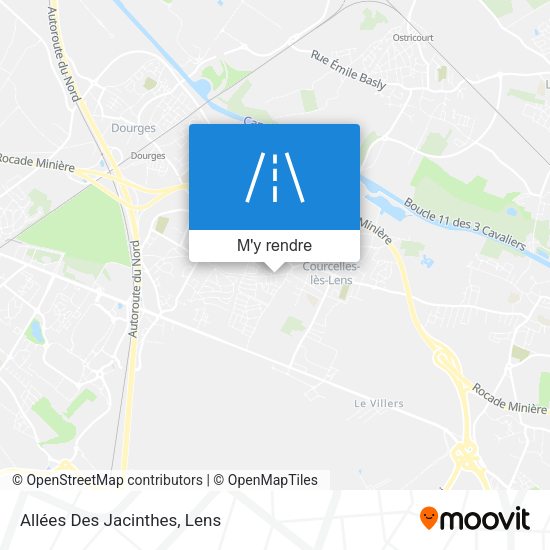 Allées Des Jacinthes plan
