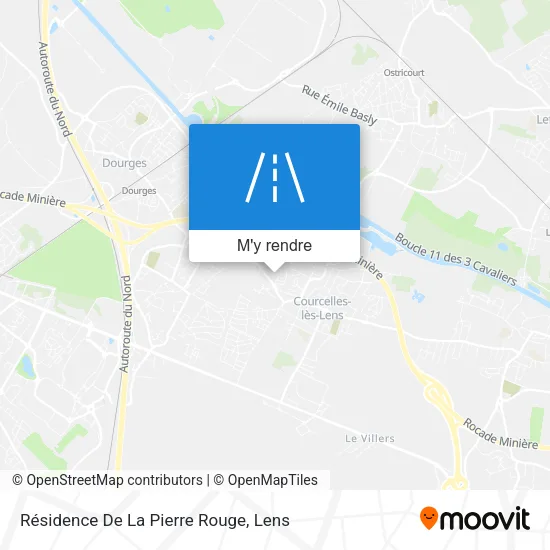 Résidence De La Pierre Rouge plan