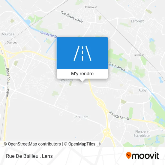 Rue De Bailleul plan