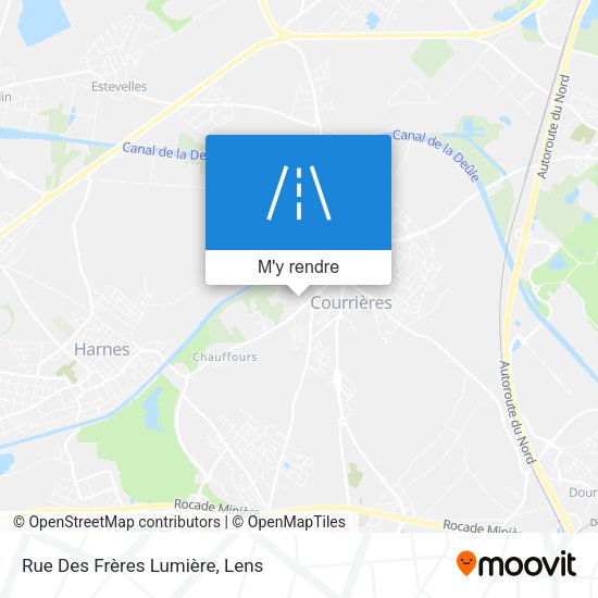 Rue Des Frères Lumière plan