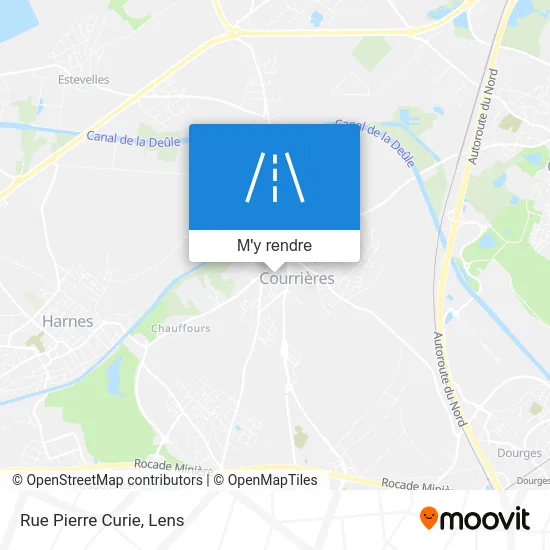 Rue Pierre Curie plan