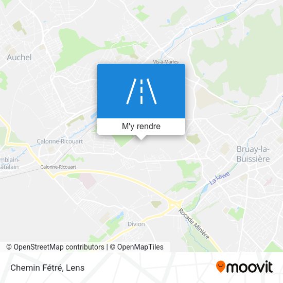 Chemin Fétré plan
