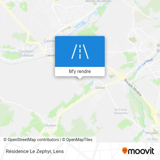 Résidence Le Zephyr plan