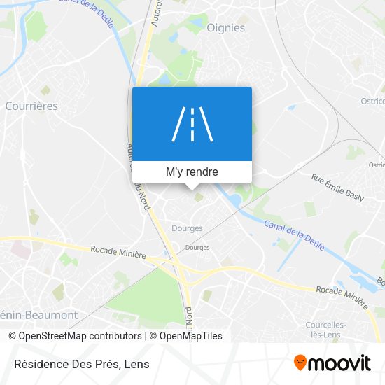 Résidence Des Prés plan