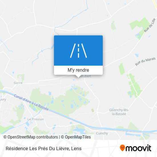 Résidence Les Prés Du Lièvre plan