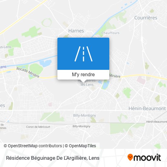 Résidence Béguinage De L'Argillière plan