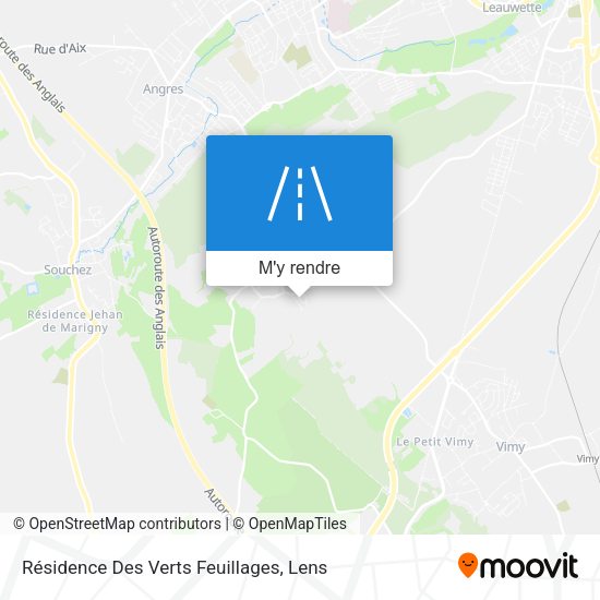 Résidence Des Verts Feuillages plan