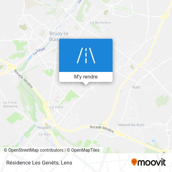 Résidence Les Genêts plan