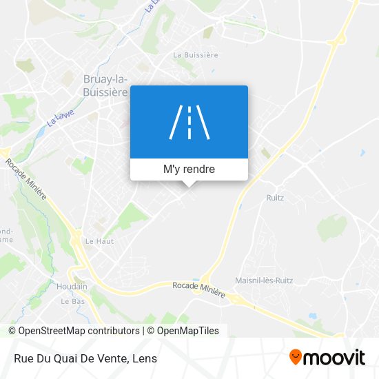 Rue Du Quai De Vente plan