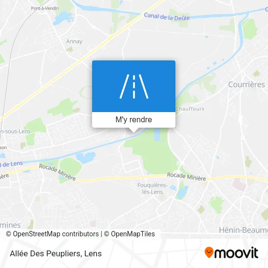 Allée Des Peupliers plan