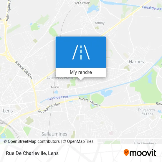 Rue De Charleville plan