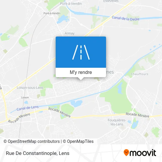 Rue De Constantinople plan