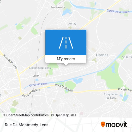 Rue De Montmédy plan